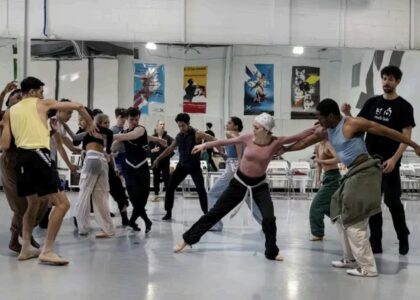 BalletX dancers rehearse for the fall season.